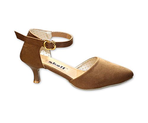 skoll women/girls suade pointed heels