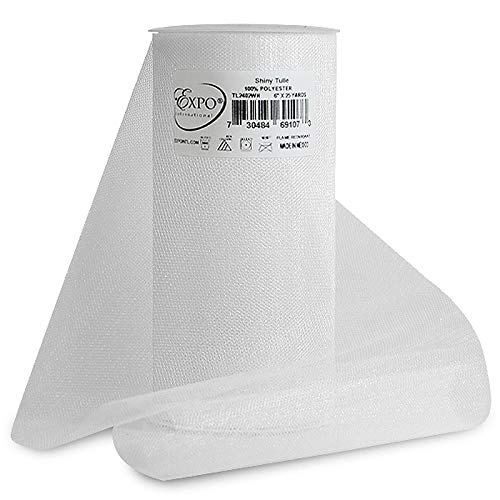 2 Expo+Shiny+Tulle+Spool+25+Yard