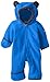 Columbia Baby Tiny Bear II Bunting, Super Blue, 3-6 Months