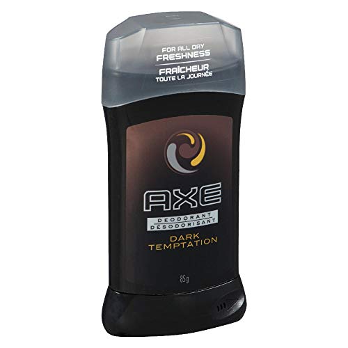 AXE DEODORANT STICK FOR MEN FOR LONG LASTING ODOR PROTECTION, DARK TEMPTATION SMOOTH DARK CHOCOLATE SCENT MEN’S DEO, FORMULATED WITHOUT ALUMINUM 3.0OZ