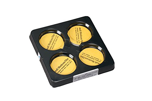 MDISYVF0101MNXX104 PVDF Membrane Syringe Filter, 4mm Diameter, 0.2µm Pore Size, Female Luer Lock Inlet x Male Luer Slip Outlet, Non-Sterile, Pack of 100