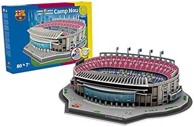 camp nou stadium 3d puzzle