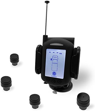 Juta Tire Pressure Monitoring System Wireless TPMS with 4 Sensors for Truck and RV(0-231 PSI)