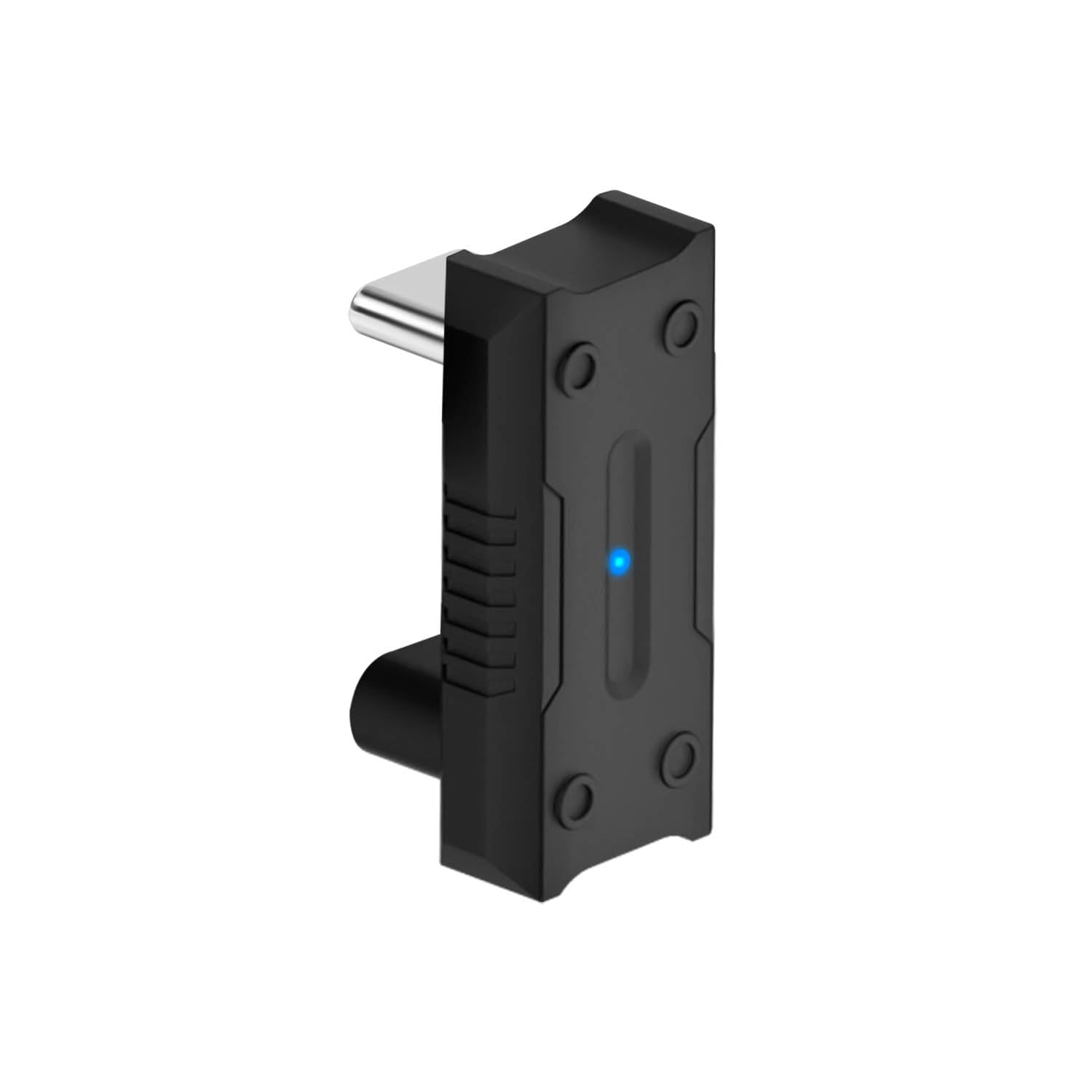 QIANRENON Ultra Wide USB C U Shaped Adapter 10Gbps USB3.1 Type C Male to Female 180 Degree Angle Widened Connector 13.5mm Pitch,100W Charging/4k@60Hz/LED Light, for ROG Ally Steam Deck Phone Tablet