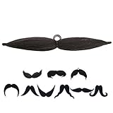 Six Way Moustache - Mustaches and Beards