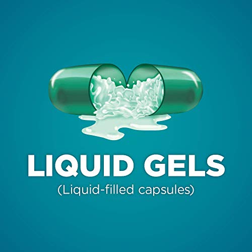 Amazon Basic Care Ibuprofen Liquid Gels 200 mg, Pain Reliever/Fever