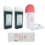 Wax Necessities Wax Heater WX1-C & 2 x Azulene Soft Wax Cartridge
