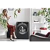 Hoover-H-Wash-500-HW411AMBCB-Freestanding-Washing-Machine-Large-Capacity-10-kg-1400rpm-Black Hoover H-Wash 500 HW411AMBCB Freestanding Washing Machine, Large Capacity, 11kg, 1400rpm, Black, Decibel rating: 50, EU…
