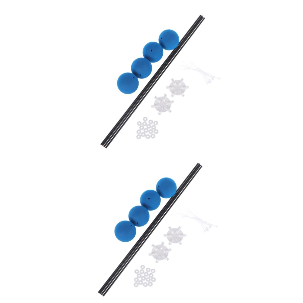 TOYANDONA 2pcs Universal Anti-crash Landing Training Gear Kit Set for Rc Helicopter Rc Helicopter Training Kit Gear Made of Carbon Fiber Sponge for Beginners Experts