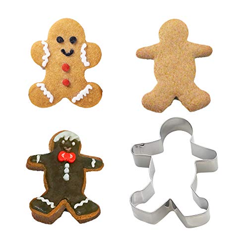 SurgeHai Christmas Cookie Cutter Set, 15 Pieces Holiday Biscuit Cutters