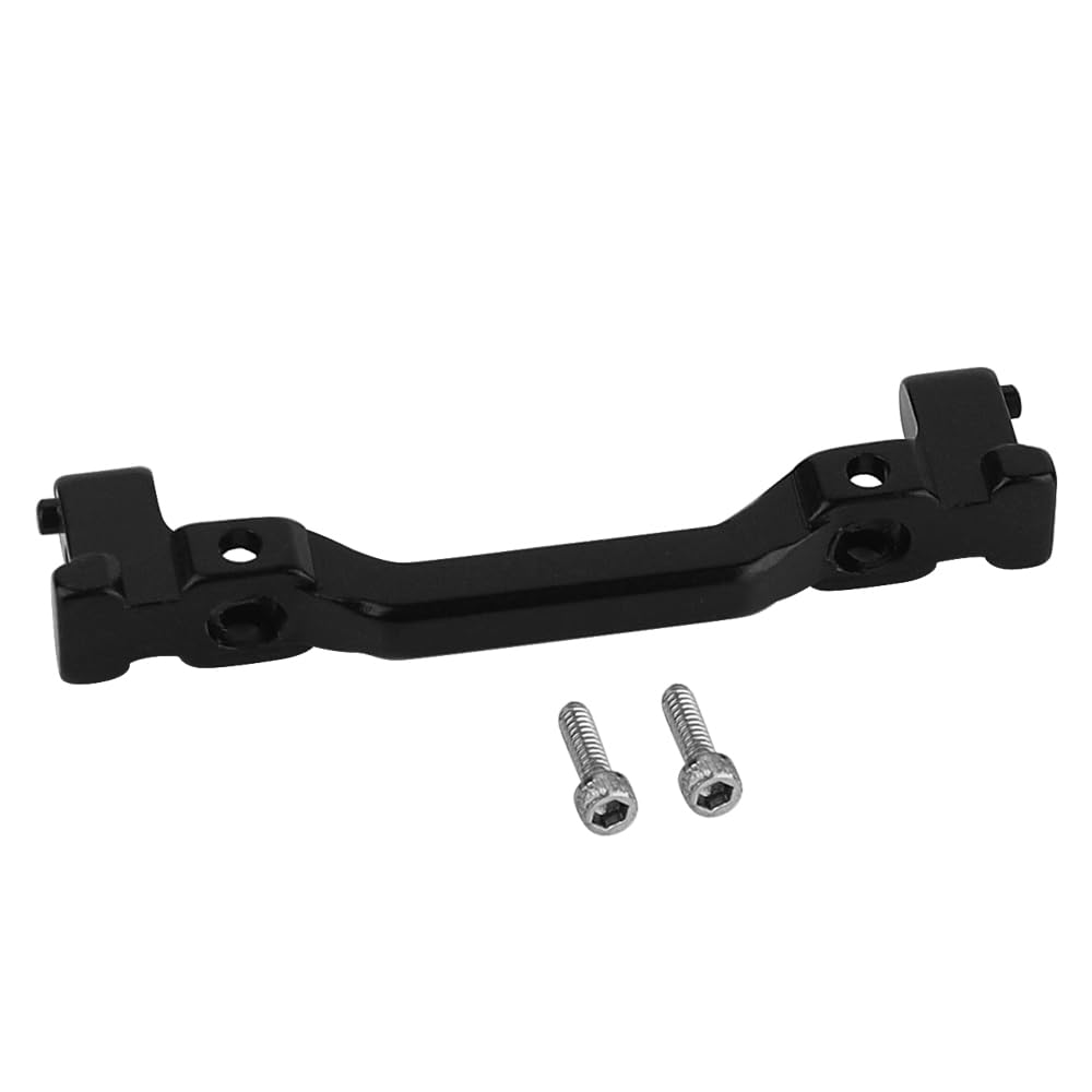 Photo 1 of RZXYLRC Aluminium Alloy Front Bumper Mount for Axial SCX24 Deadbolt AXI90081 1/24 RC Crawler Car Upgrade Parts (Black)