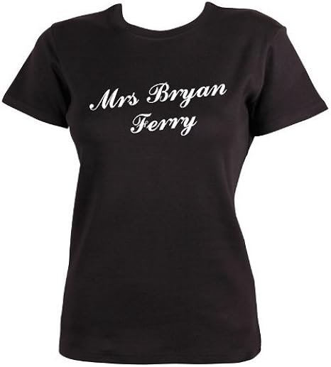 Señora Bryan Ferry Camiseta por Muerto Fresco: Amazon.es: Ropa y accesorios