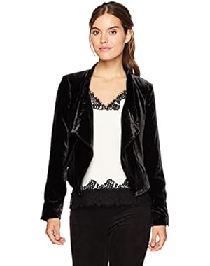 Women's Lloyd Woven Crushed Velvet Layered Jacket