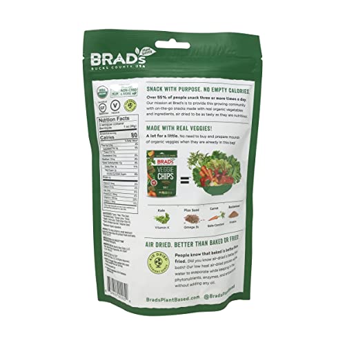 Brad's Raw Organic Gluten Free Raw Chips, Kale, 3 Ounce Pricepulse