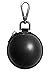 Ballsak Pro - Silver/Black - Clip-on Cue Ball Case/ Bag for Attaching Pool Balls, Billiard Balls, Training Balls to Your Cue Stick Bag Extra Strong Strap Design!**
