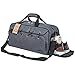 Sports Gym Bag Travel Duffel Bag with Shoes Compartment for Men&Women