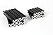 MakerBeam XL Black Anodized Beams 50x15x15mm (103138) 4 Pieces x 2 and 100x15x15mm (103149) 4 Pieces x 2