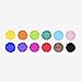Rainbow Dual Tip Pens - 12 Unique Watercolors - Water Based Ink - Art Marker Set for Coloring, Journaling, Sketching & Calligraphy