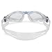 Aqua Sphere Kayenne Ladies Swimming Goggle with Clear Lens, Clear & Blue UV Protection Anti Fog Swim Goggles for Women