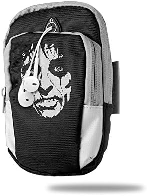 Alice Cooper Face Art Unisex Running Key Holder Bag