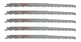 12-Inch Wood Pruning Saw Blades for Reciprocating/Sawzall Saws - 5 Pack