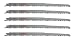 12-Inch Wood Pruning Saw Blades for Reciprocating/Sawzall Saws - 5 Pack primary