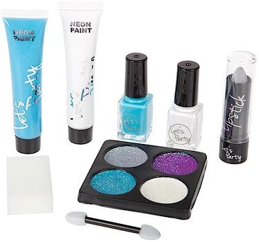 RMS International Let's Neon Party Make-Up Set (Colours Vary)