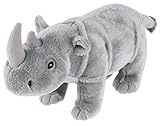 Wildlife Tree 9 Inch Rhinoceros Rhino Stuffed Animal Floppy Plush Species Collection
