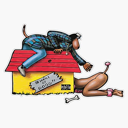 Doggystyle - 2 Vinyl Sticker Laptop Decal