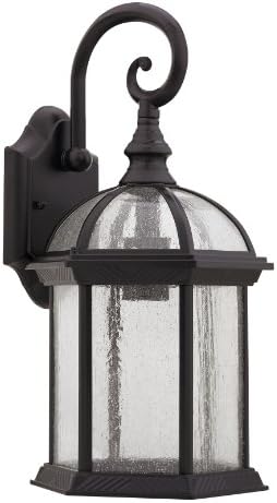 Chloe Lighting CH21611RB19-OD1 "Havana Divine" Transitional 1 Light Rubbed Bronze Outdoor Wall Sconce