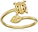 Alex and Ani Women's Ring Wrap Ladybug Rafaelian Gold adjustable
