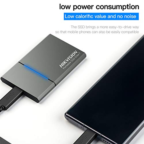 HIKVISION-Elite-7-Extreme-SSD-portatil-1TB-hasta-1060MBs-Velocidad-de-Lecturatecnologia-NVMe-USB-32-Gen2-USB-C-Unidad-de-Estado-solido-Externa-Gris