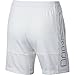 NIKE Elite Girls' Basketball Shorts, White/Black/Black, Medium