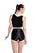 Manstore Women's Shiny Satin Metallic Wet Look Sexy Short Hot Pants 9 Colors