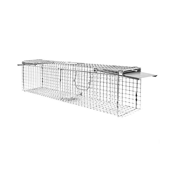 Tierfalle Lebendfalle für Ratten Marder Lebend Garten Marderfalle Rattenfalle Kaninchen Katze Fuchs 102 cm Falle… – Bild 4