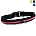 Mega Special - Women Waist Pack for iPhone 6S, 5 or Samsung Galaxy S6 and Running Gear, Small fanny belt for iPod best for your music run - Govivo (Pink)