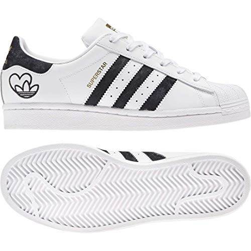 womens adidas superstar black and gold
