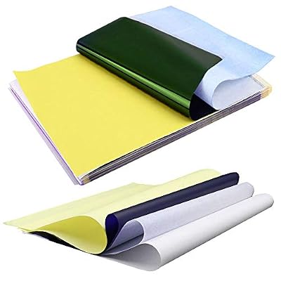 Tattoo Transfer Paper - Sotica 20/25/50 Sheets Tattoo Stencil Paper for Tattooing A4 Tattoo Thermal Paper Transfer Stencil Paper Tattoo Paper for Tattoo Supplies Tattoo kit
