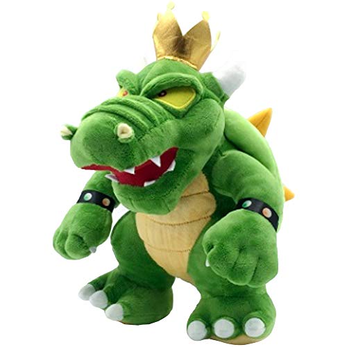 EQUASIS Mario Bowser King Koopa Plush, Mario Stuffed Animals, Mario