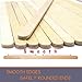 Coffee Stirrer Sticks, 1000pc, 5.5 Inches, 100% White Birch Wood Great for Mixing Coffee and other Drinks and Beverages, by Fedmax.