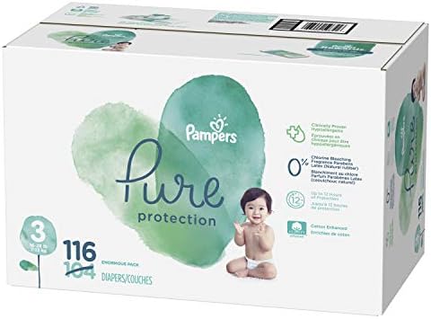 pampers pure diapers size 3