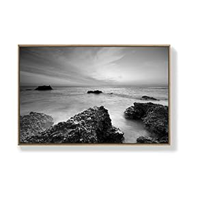 Canvas Wall Art for Living Room, Bedroom Seaside Framed Canvas Prints for Home Decoration Ready to Hang - 16x24 inches