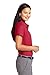 Port Authority L508 Ladies Short Sleeve Easy Care Shirt - Red/Light Stone - Medium