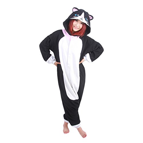 Ikerenwedding Pajamas Animal Costume Onesie Adults Sleepwear Halloween Cosplay
