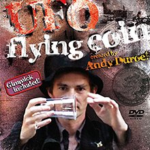 Magic UFO Flying Coin Trick - DVD Kit