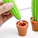 Yonger Office Pen Creative Cactus Bonsai Pen School Supplies Ballpoint Pen April Fool's Day Fun Gift Green 1pc