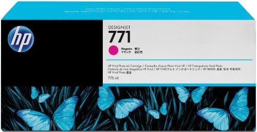 HP CE039A, HP771 Ink Cartridge, 775ML, Magenta, Office Central