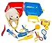 MMP Living Pet Care Play Set - pet Vet, pet Grooming and pet Travel Crate with Plush Dog - 12pcs