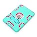 iPad Mini Case,iPad Mini 2 Case,iPad Mini 3 Case,iPad Mini Retina Case,BENTOBEN[Kickstand Feature],Shock-Absorption/High Impact Resistant Hybrid Three Layer Protective Case Cover Mint Green&Rose Red