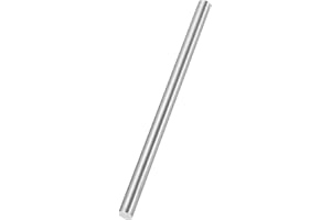MECCANIXITY Round Steel Rod 10mm Diameter HSS Lathe Bar Stock Tool 100mm Long for Shaft Gear Drill Lathes Boring Machine Turn